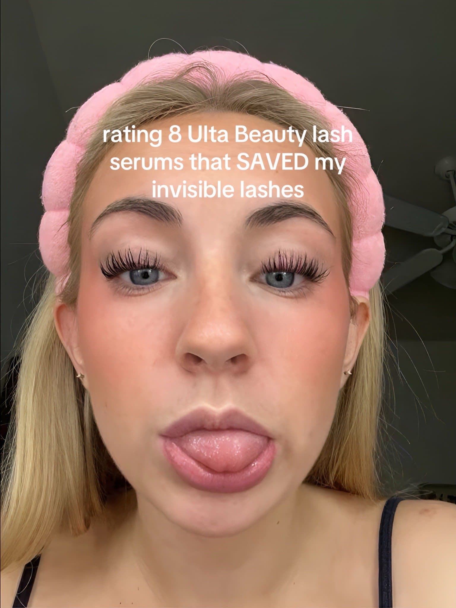 rating 8 Ulta Beauty lash
serums that SAVED my
invisible lashes