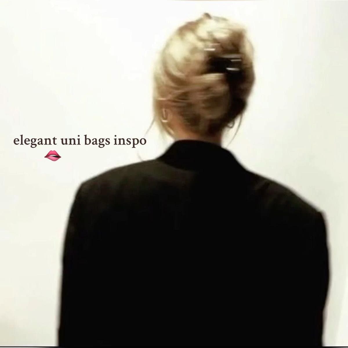 elegant uni bags inspo
👄