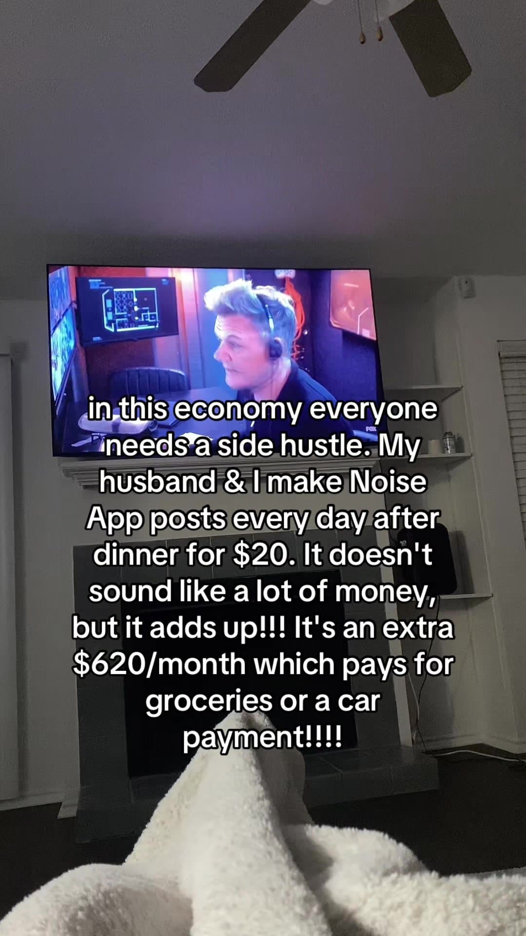 in this economy everyone
needs a side hustle. My
husband & I make Noise
App post…