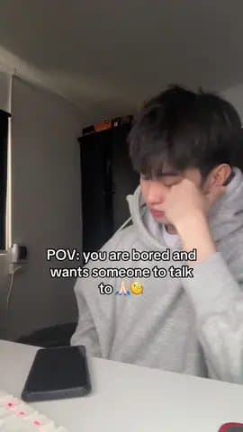 POV: you are bored and
wants someone to talk
to 🙏🏻🧐

Found the best app for y…