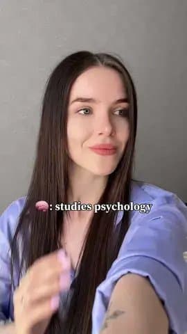 🧠: studies psychology