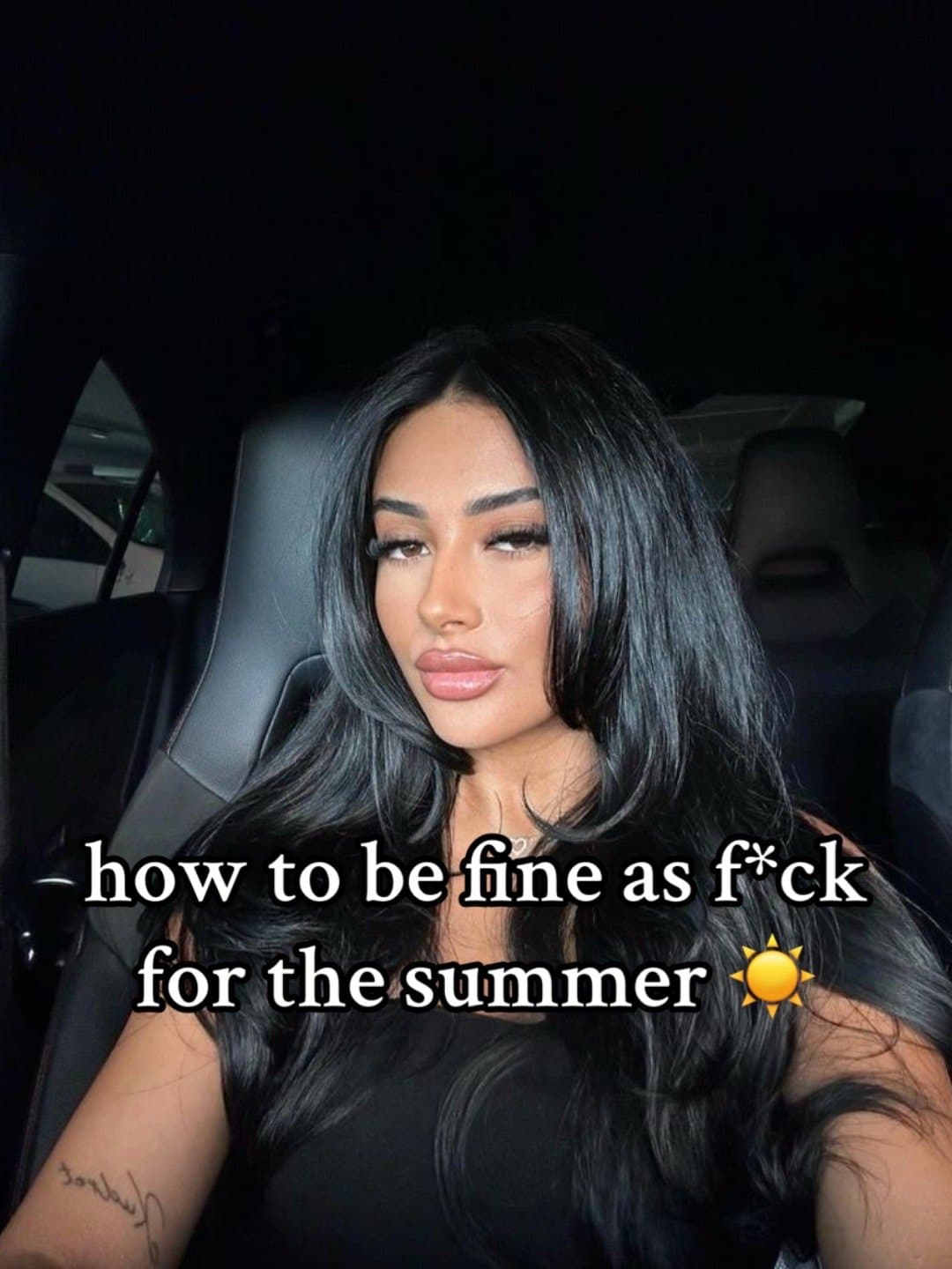 how to be fine as f*ck
for the summer ☀️