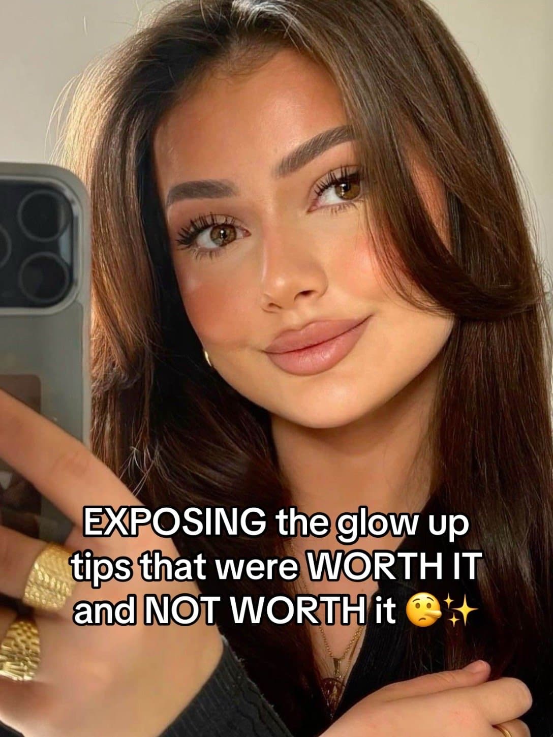 EXPOSING the glow up
tips that were WORTH IT
and NOT WORTH it🤥✨