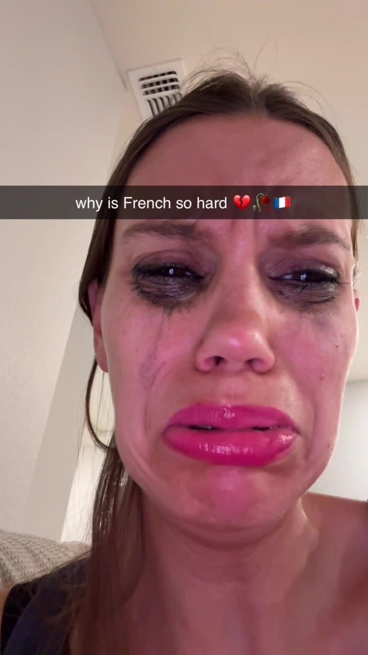 why is French so hard 💔🥀🇫🇷