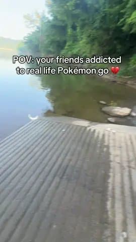 POV: your friends addicted
to real life Pokémon go 💔