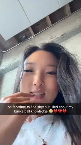 on facetime to fine shyt but i lied about my
basketball knowledge 😭💔💔💔