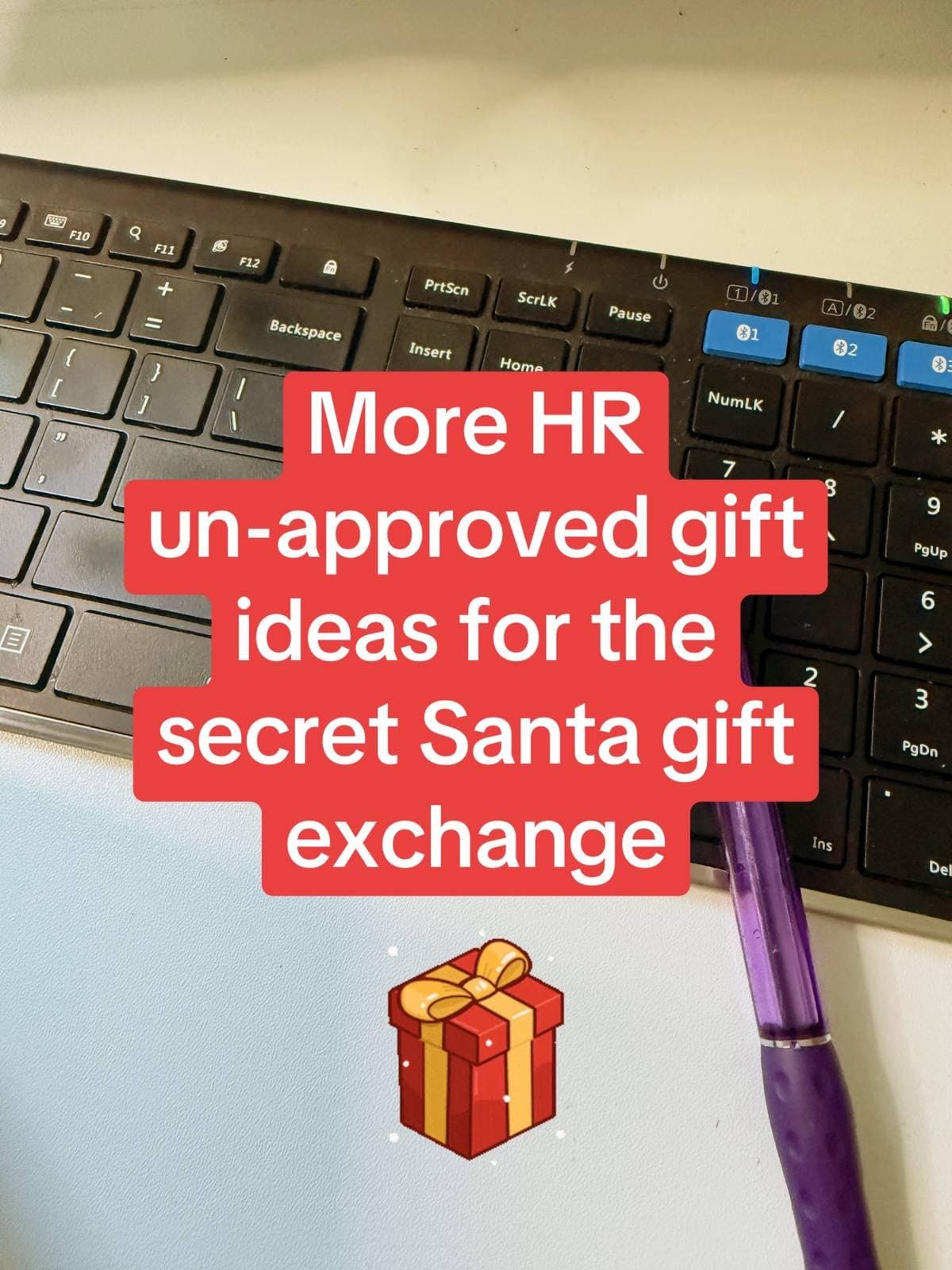 More HR
un-approved gift
ideas for the
secret Santa gift
exchange