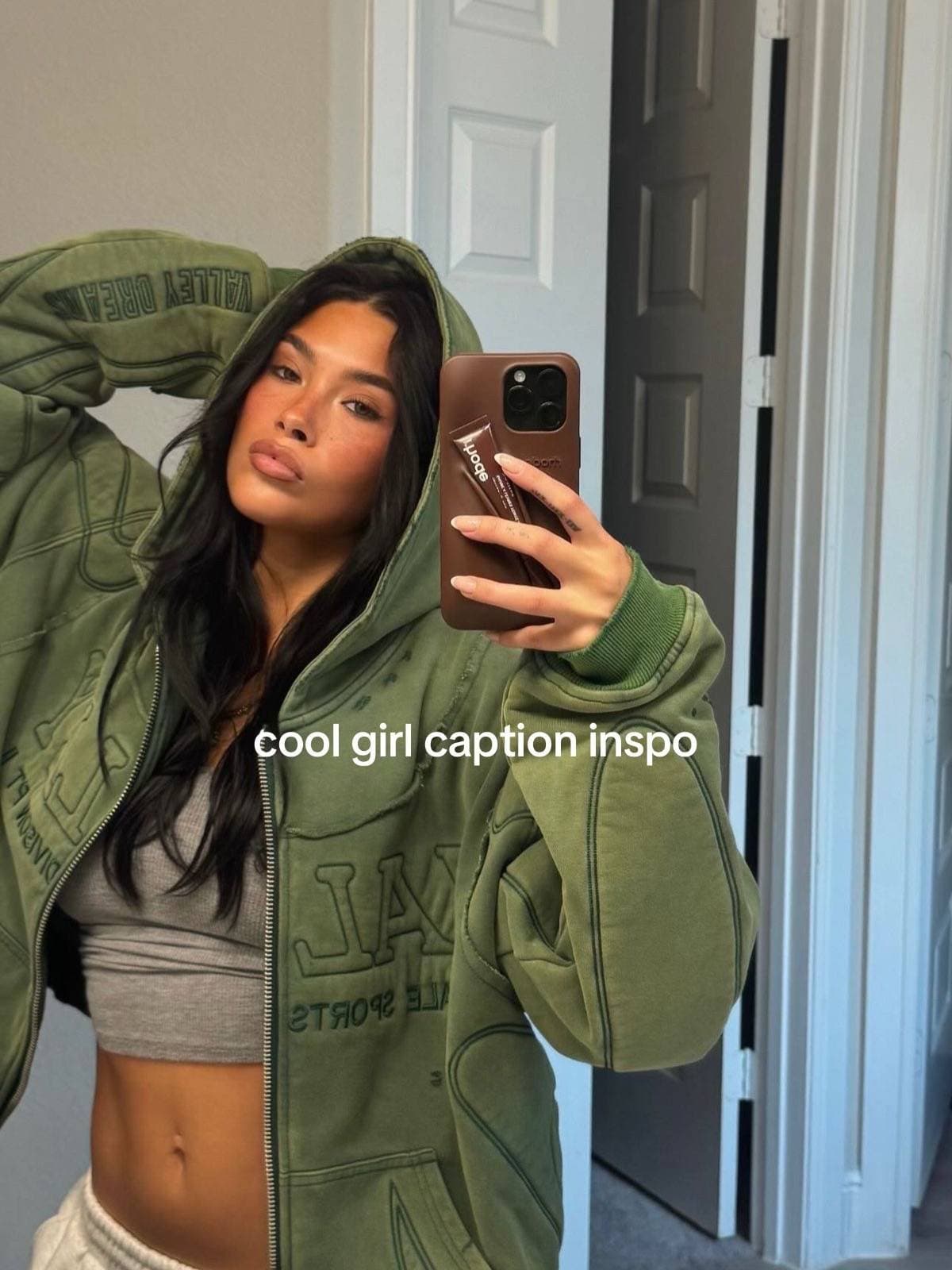 cool girl caption inspo