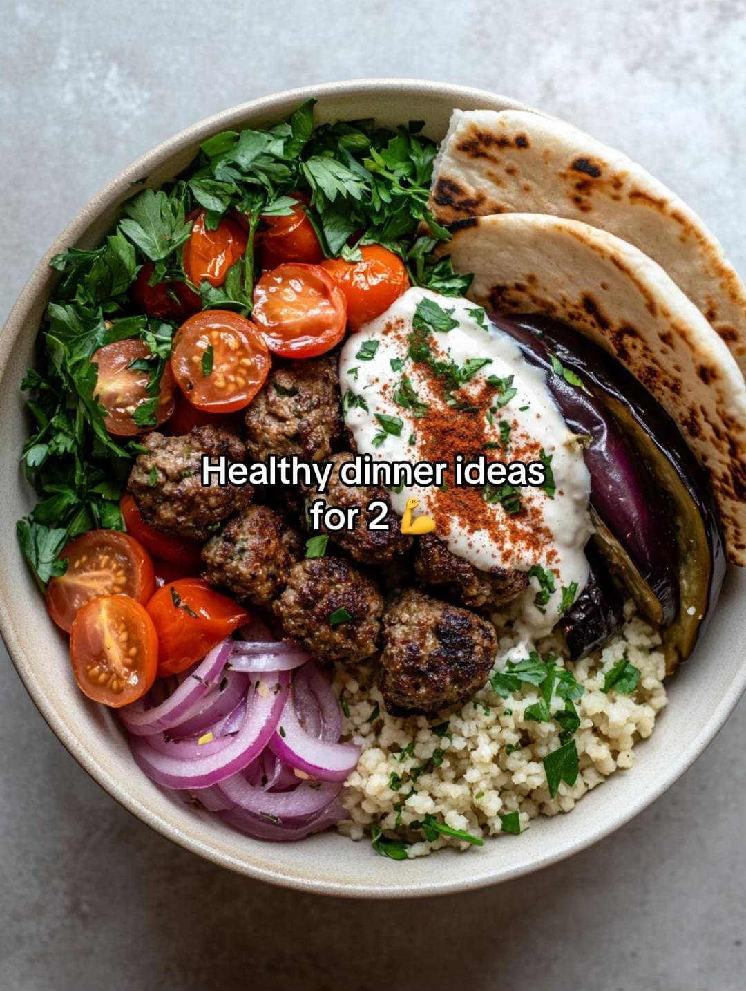 Healthy dinner ideas
for 2💪