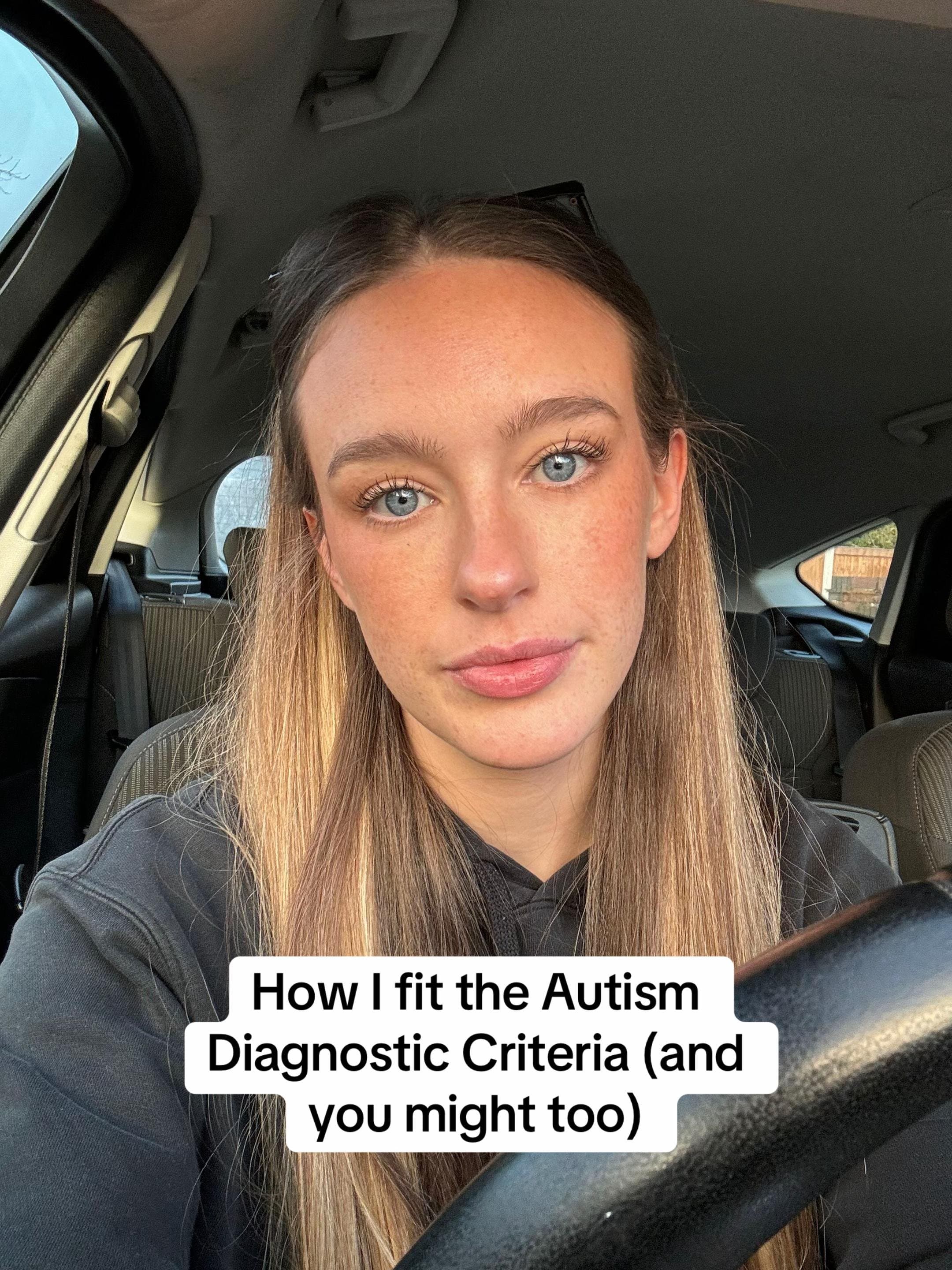 How I fit the Autism
Diagnostic Criteria (and
you might too)