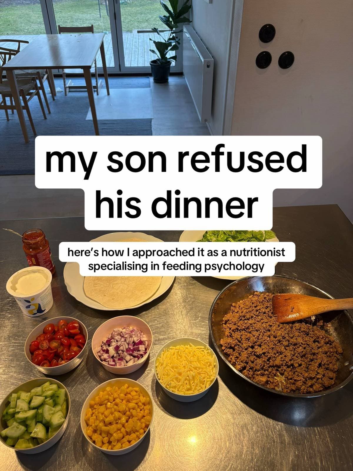 my son refused his dinner
here's how I approached it as a nutritionist specialis…