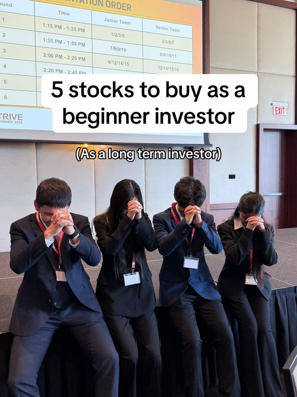 5 stocks to buy as a
beginner investor
(As a long term investor)