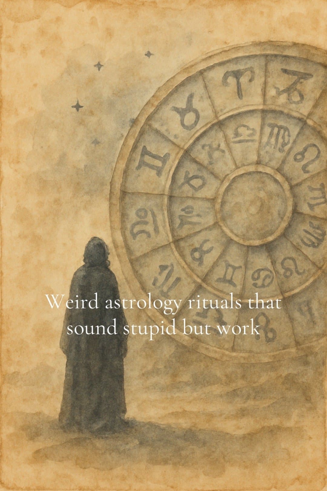 Weird astrology rituals that
sound stupid but work