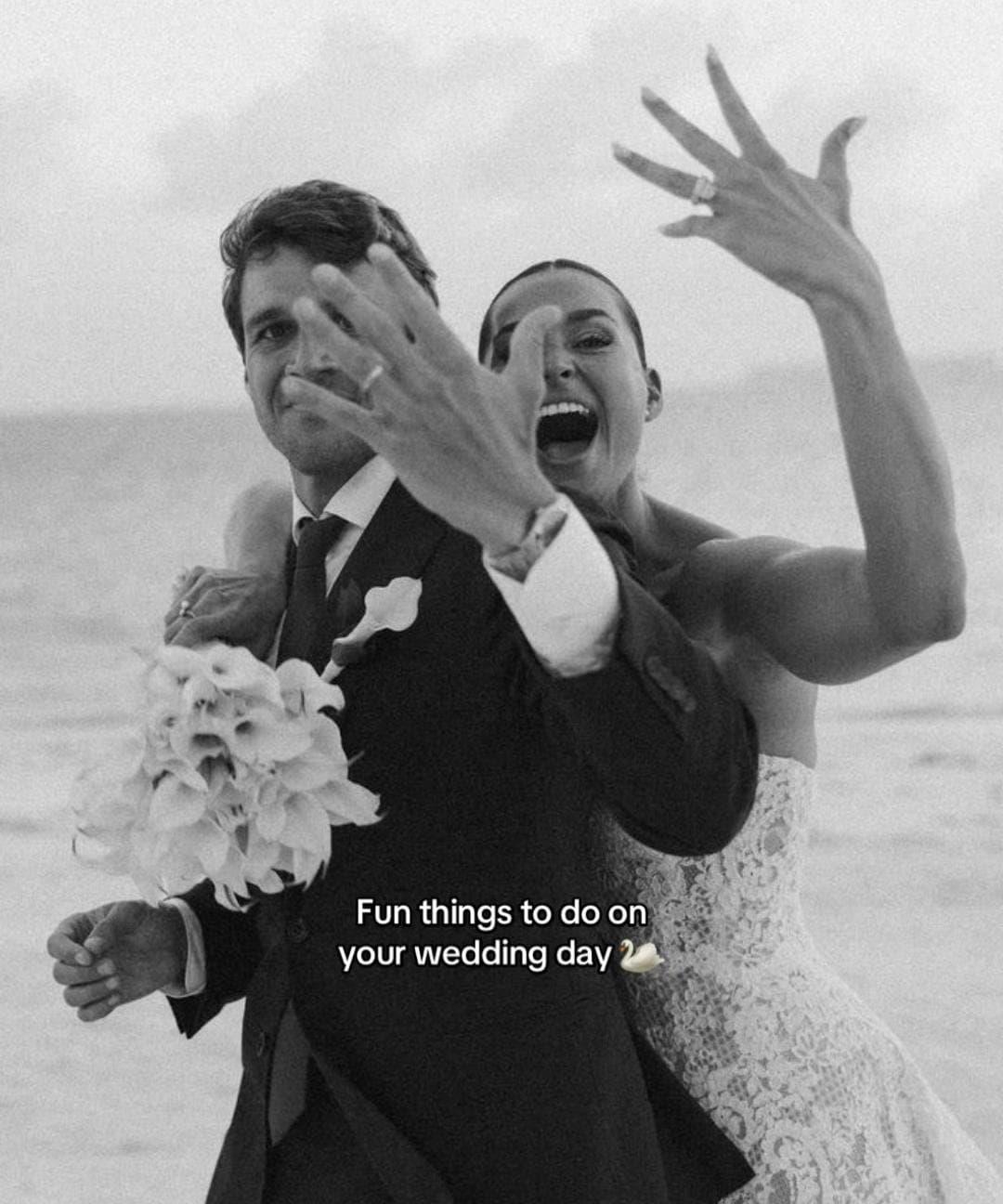 Fun things to do on
your wedding day 🦢