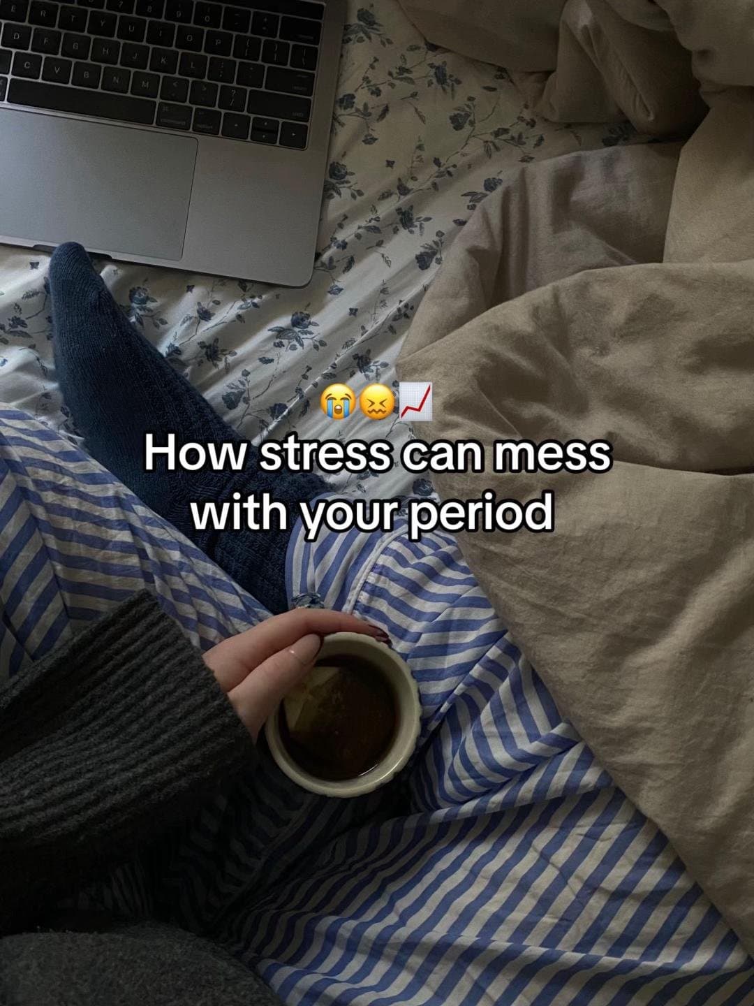 How stress can mess
with your period
