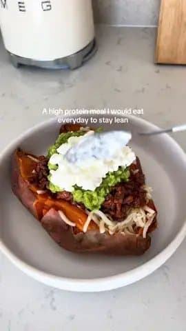 A high protein meal I would eat
everyday to stay lean