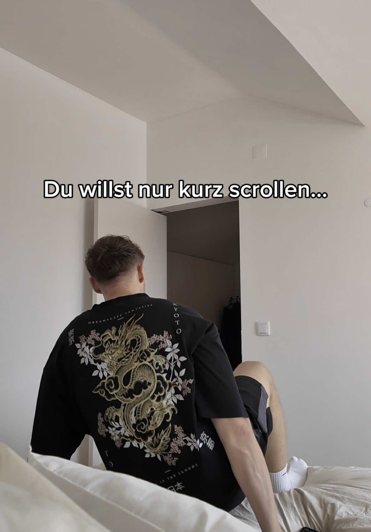 Du willst nur kurz scrollen...

aber deine Anti-Brainrot App sagt
du musst dir d…