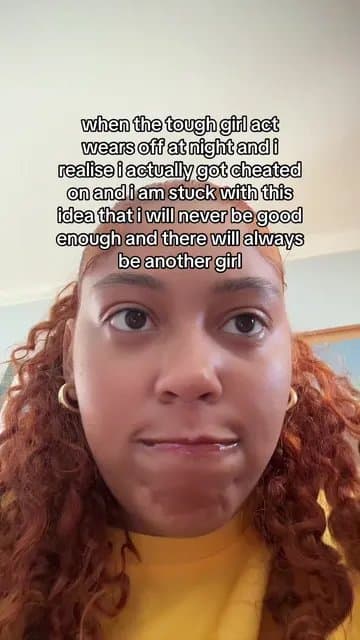 when the tough girl act
wears off at night and i
realise i actually got cheated
…