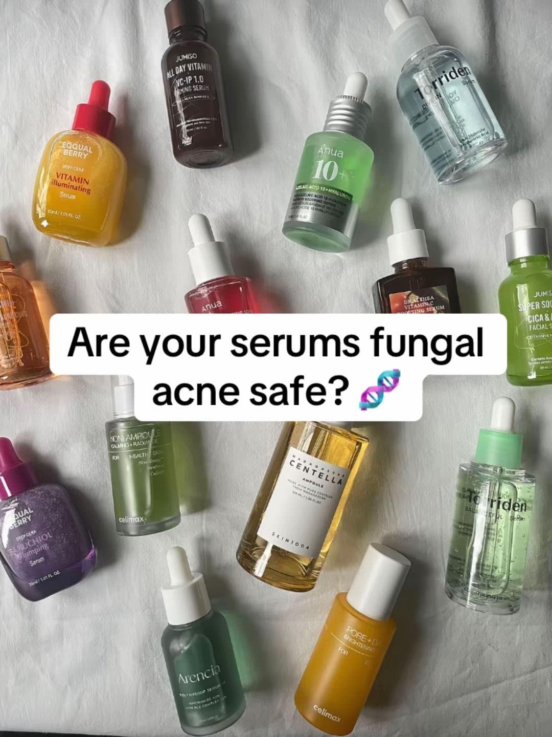 Are your serums fungal
acne safe? 🧬