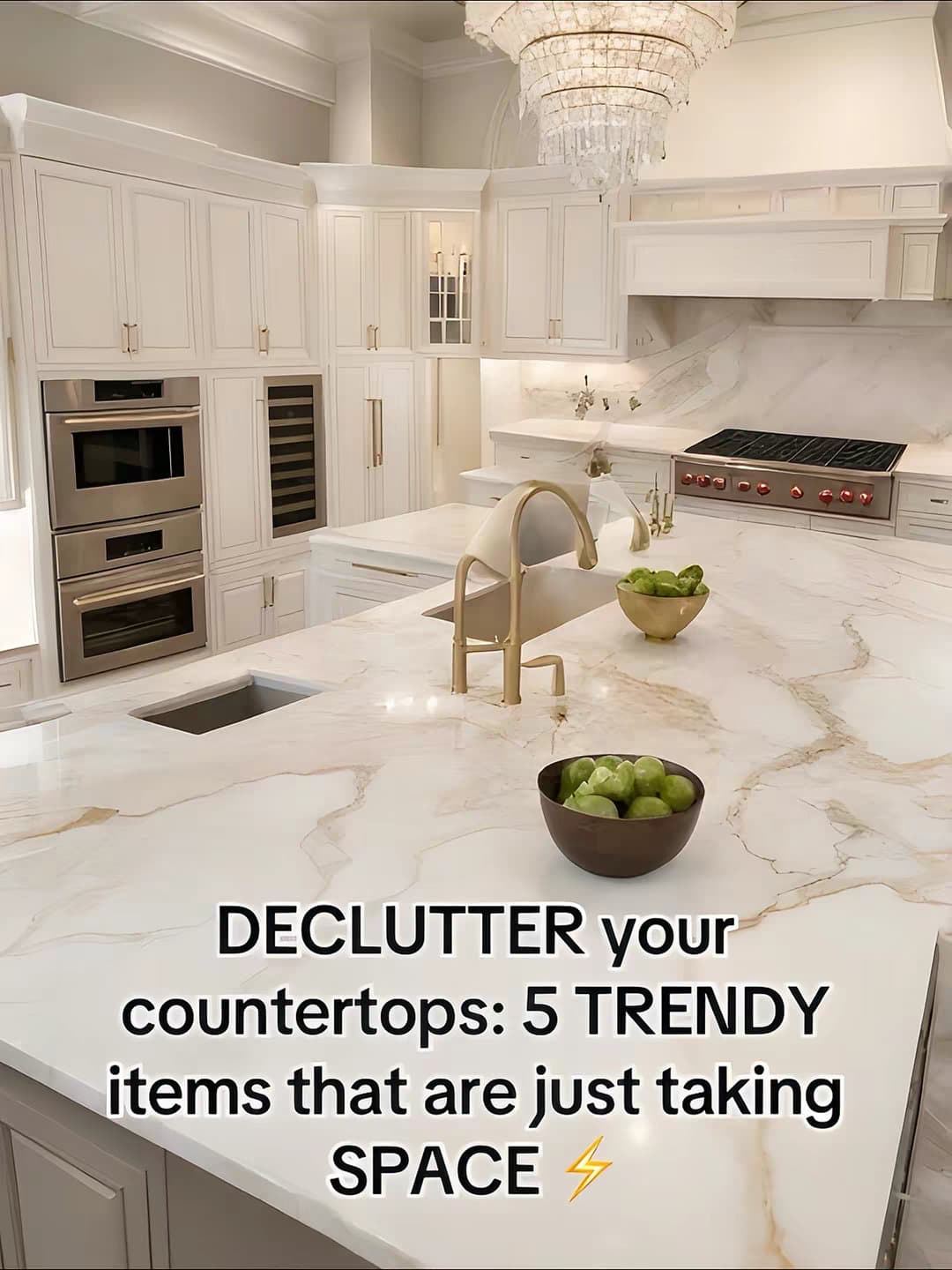 DECLUTTER your countertops: 5 TRENDY items that are just taking SPACE ⚡
