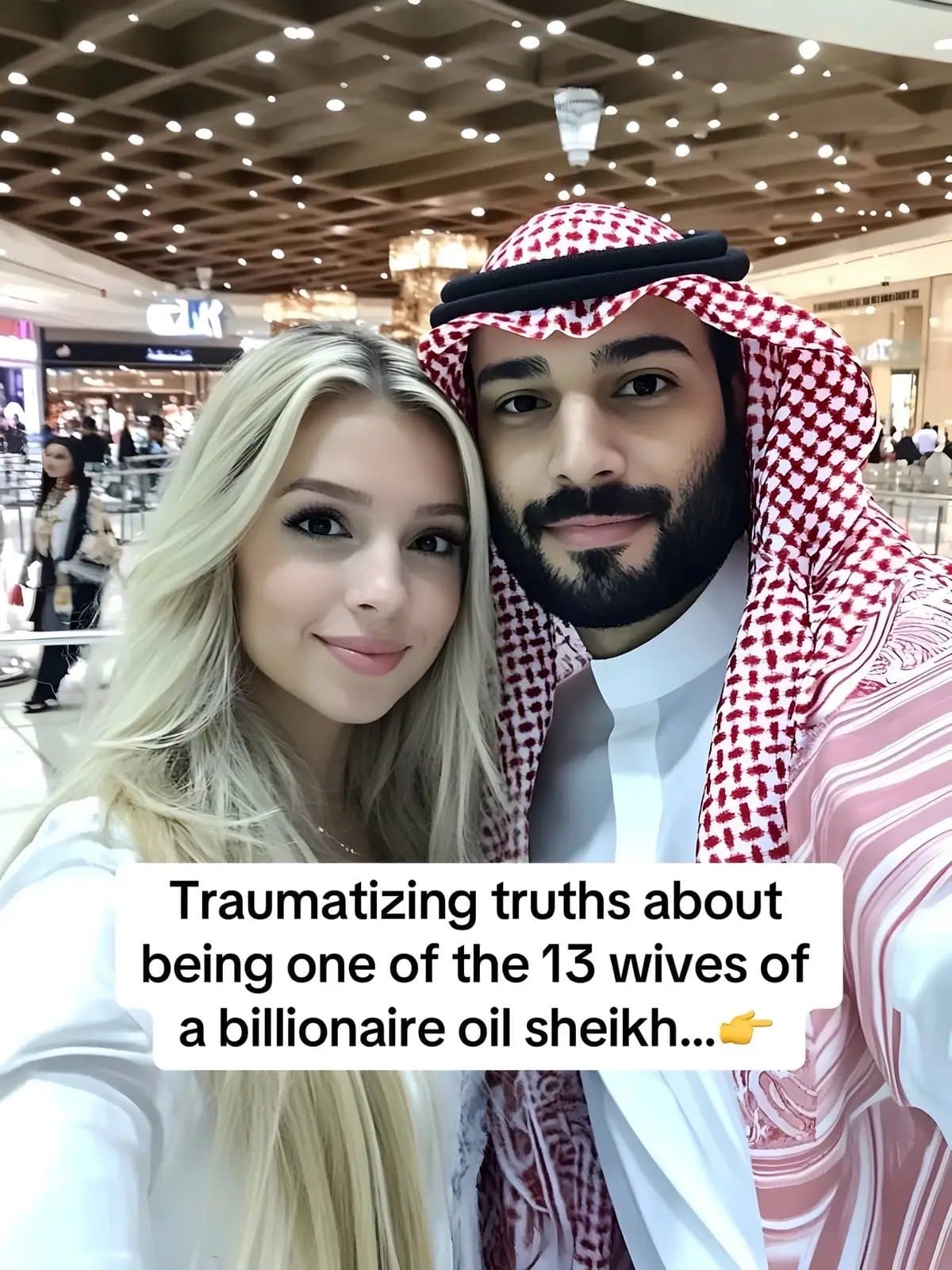 Traumatizing truths about
being one of the 13 wives of
a billionaire oil sheikh.…