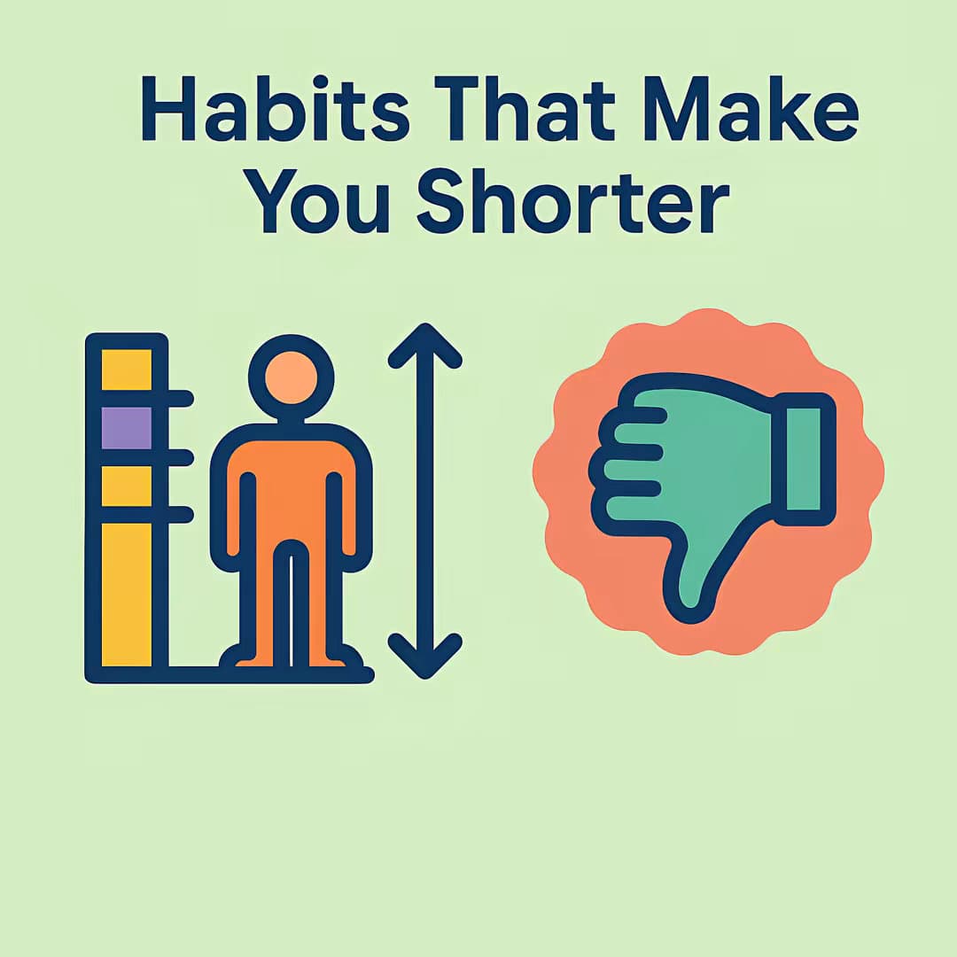 Habits That Make You Shorter