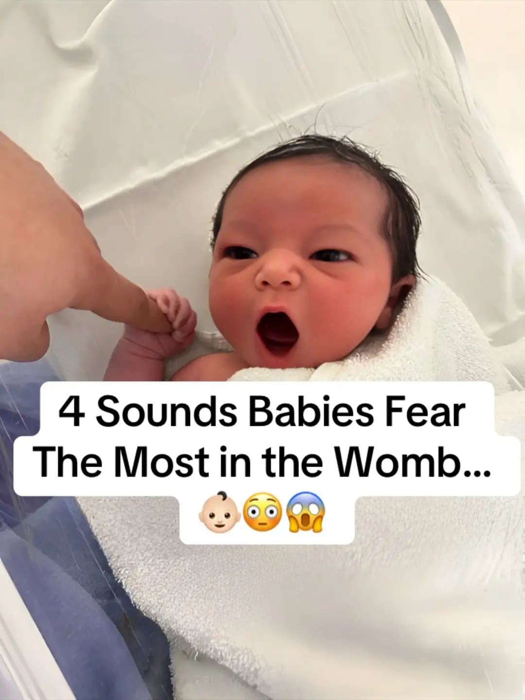 4 Sounds Babies Fear
The Most in the Womb...
👶🏻😳😱