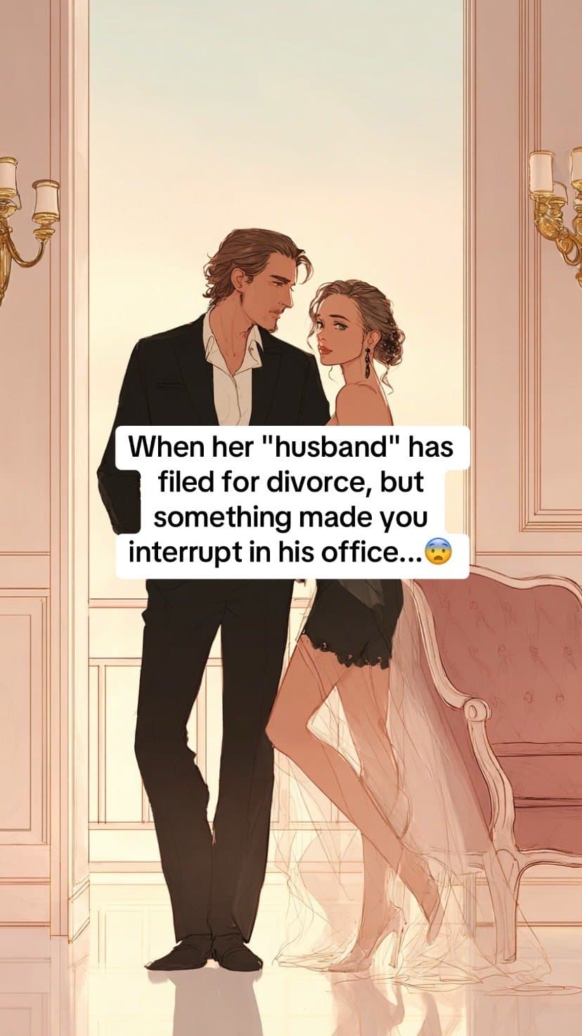 When her "husband" has filed for divorce, but something made you interrupt in hi…