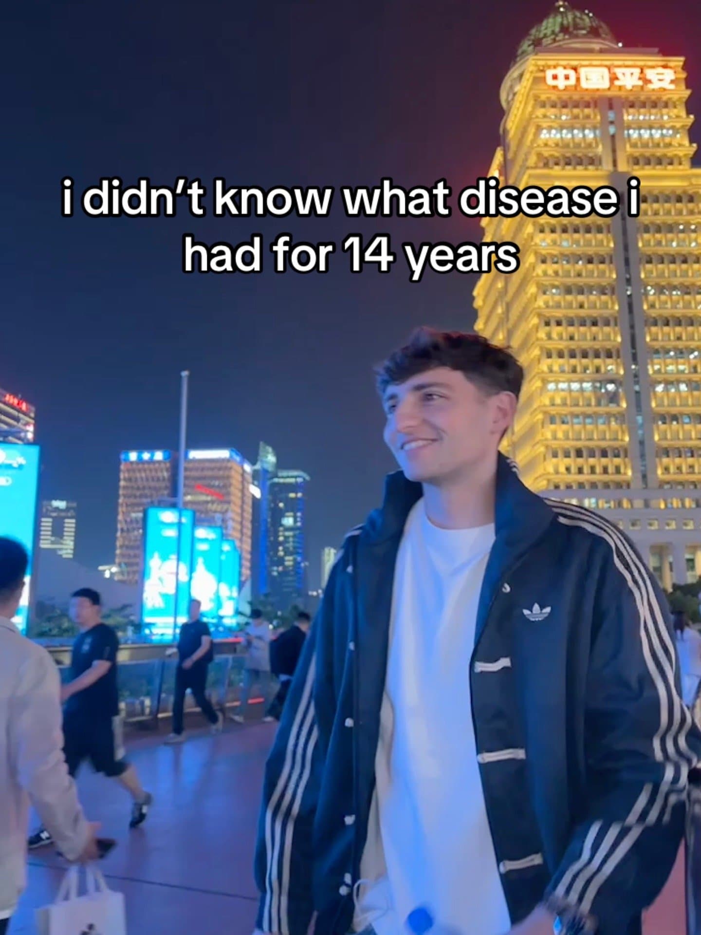 i didn't know what disease i
had for 14 years