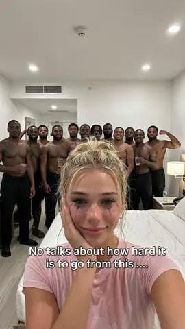 No talks about how hard it
is to go from this ...
to this...