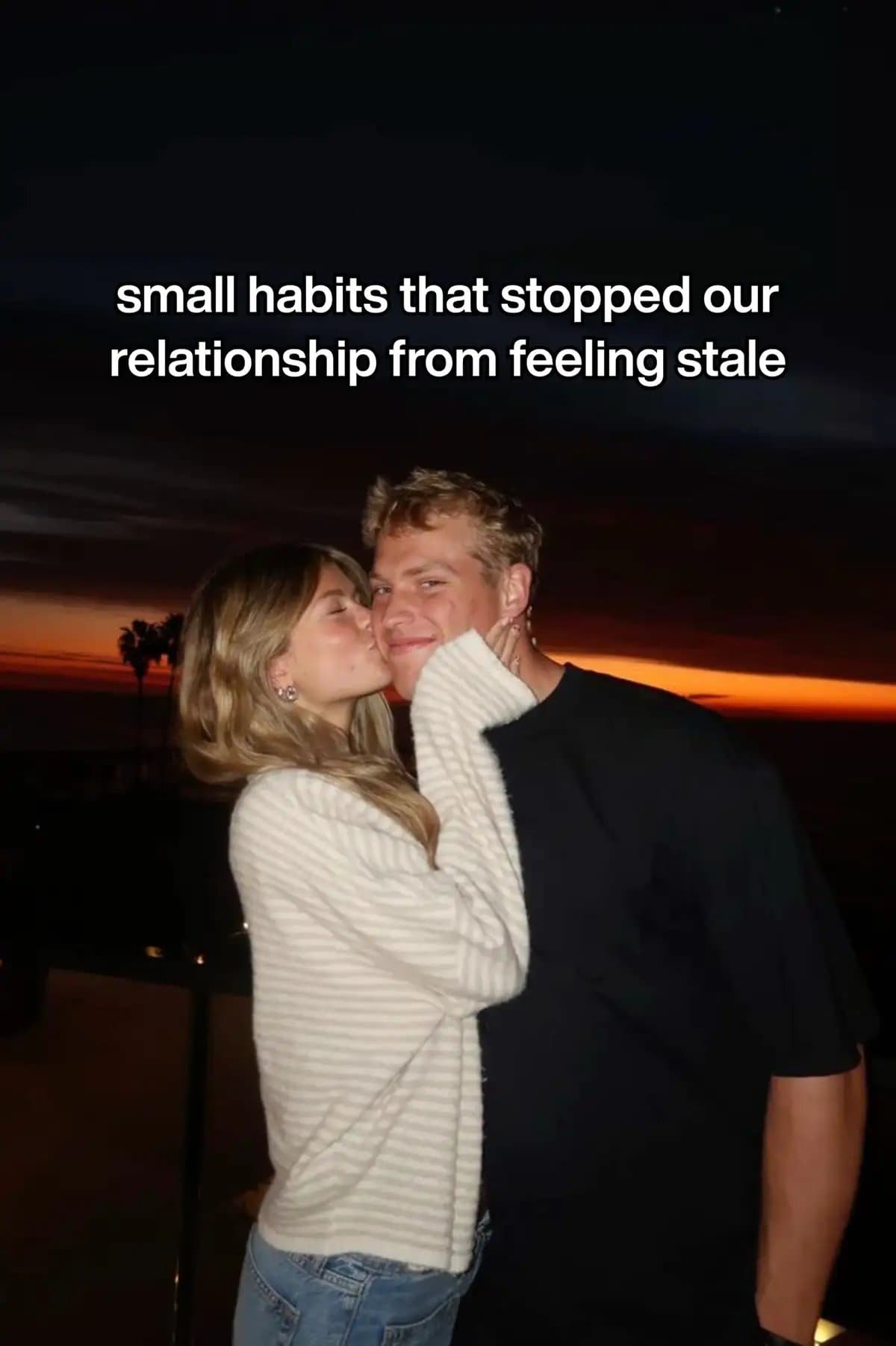 1) we leave random sticky notes for each other (mirror, fridge, car). dumb doodl…