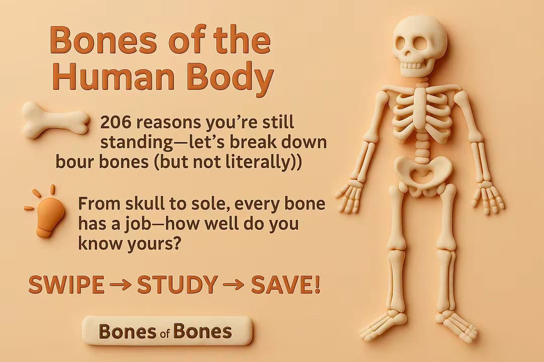Bones of the Human Body
206 reasons you're still standing-let's break down bour …
