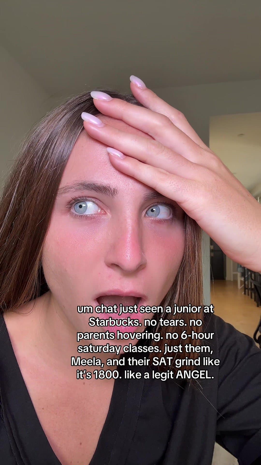 um chat just seen a junior at
Starbucks. no tears. no
parents hovering. no 6-hou…