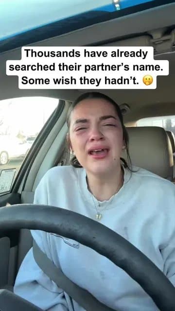 Thousands have already
searched their partner's name.
Some wish they hadn't. 🫢