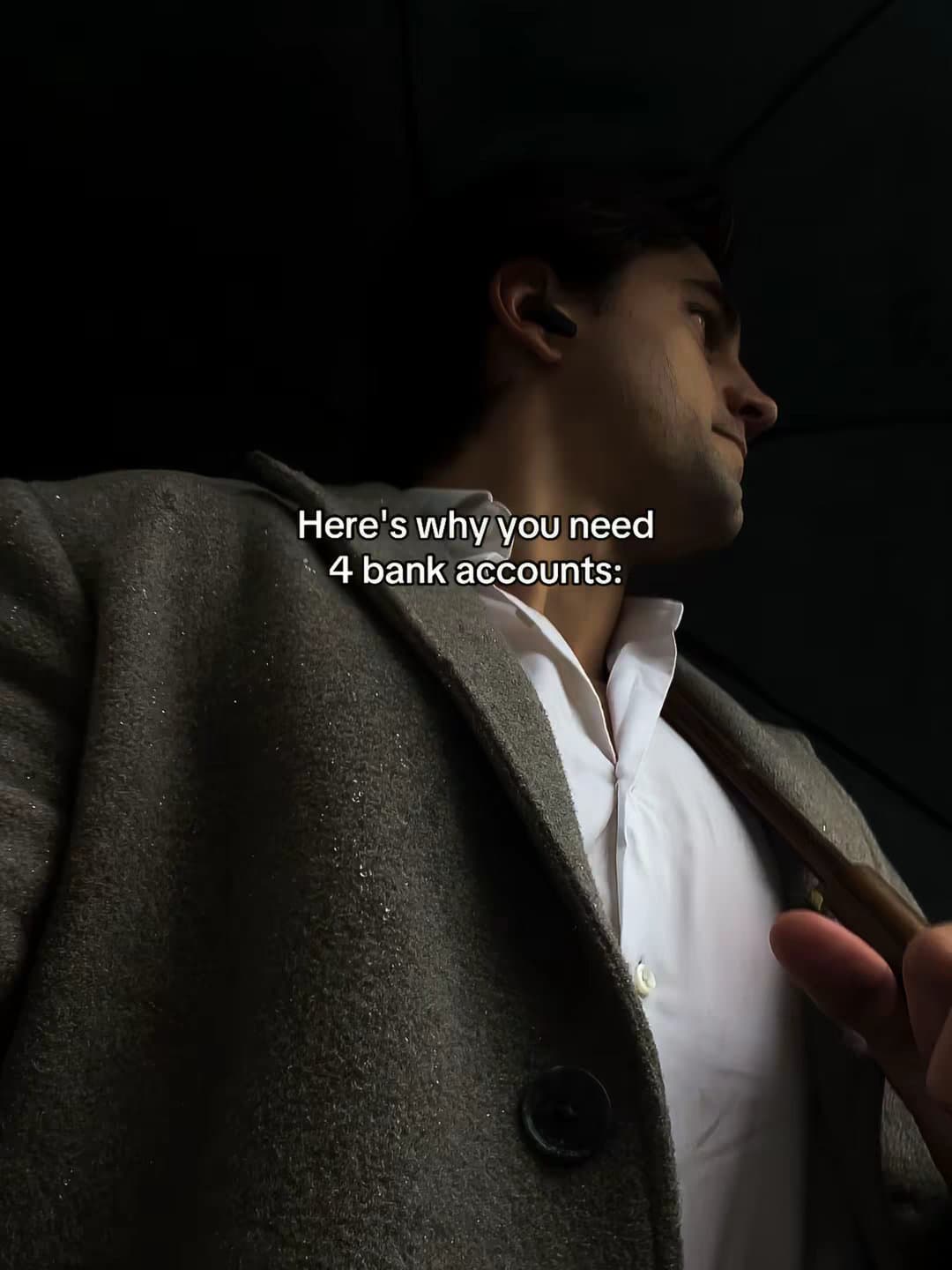 Here's why you need 4 bank accounts: