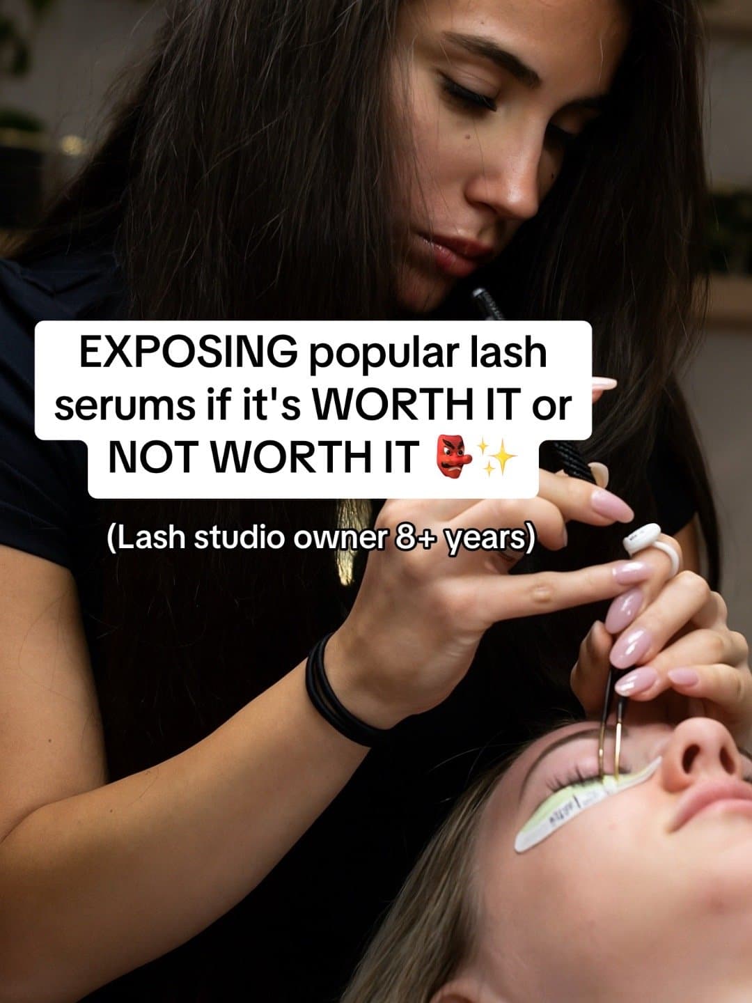 EXPOSING popular lash
serums if it's WORTH IT or
NOT WORTH IT 👺✨
(Lash studio o…