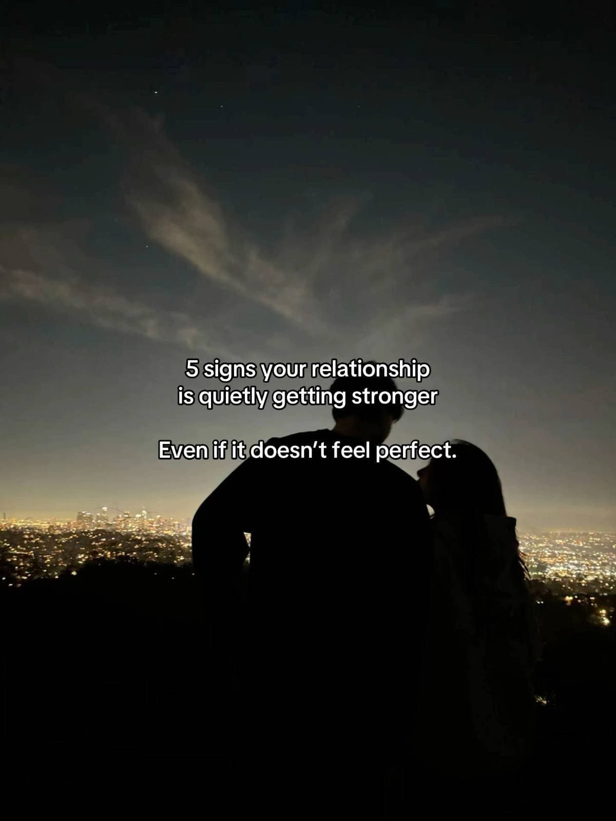 5 signs your relationship
is quietly getting stronger
Even if it doesn't feel pe…