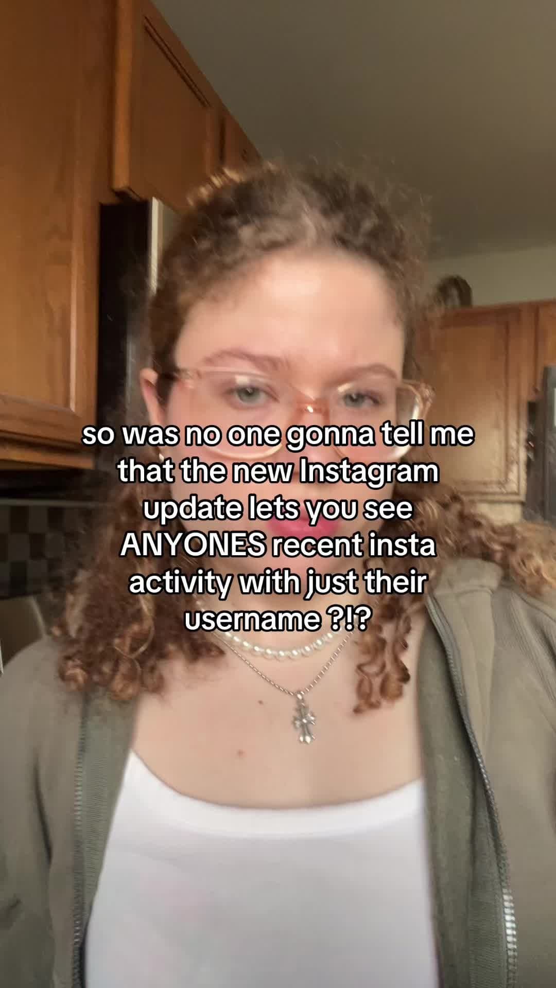 so was no one gonna tell me
that the new Instagram
update lets you see
ANYONES r…