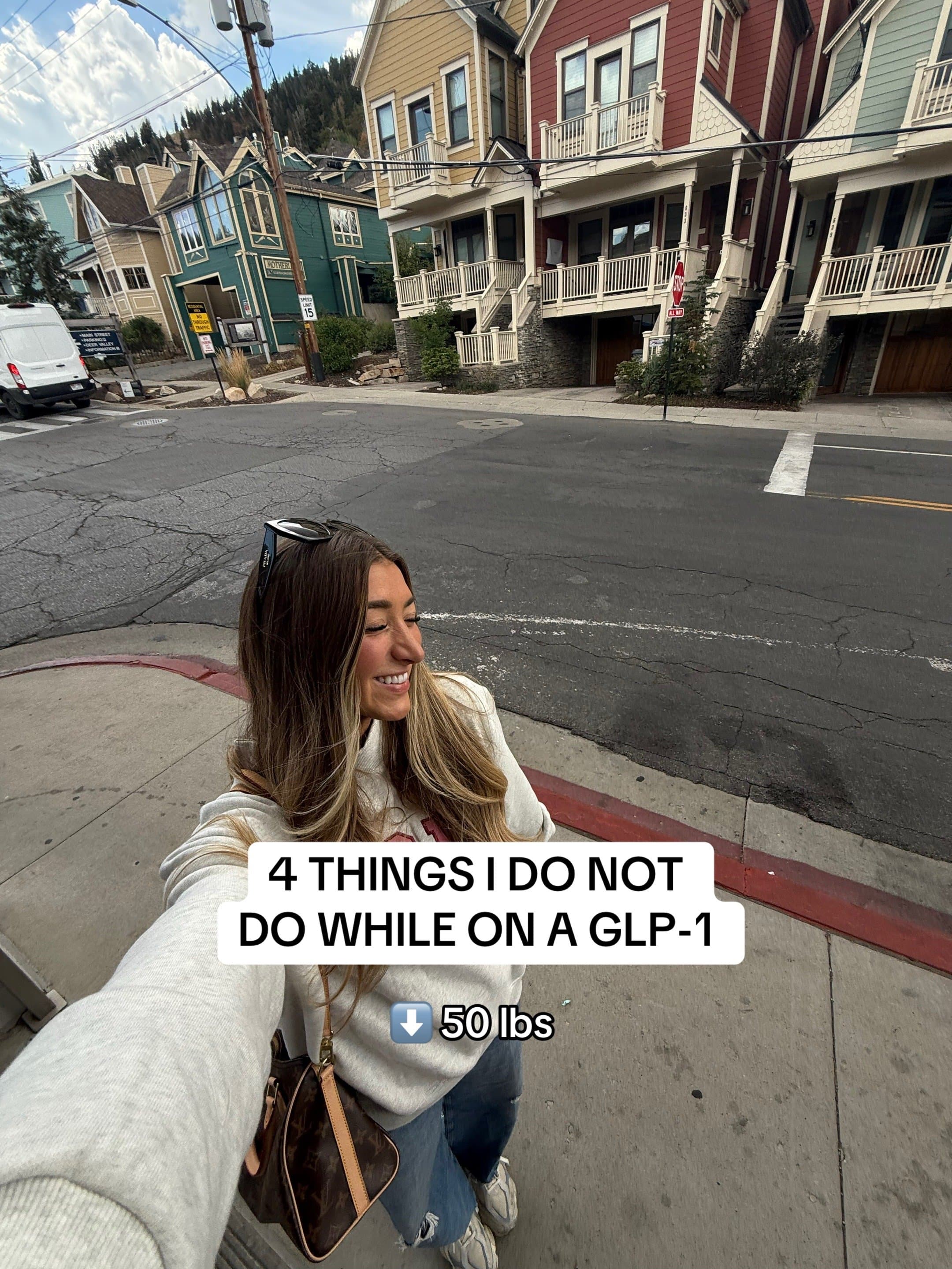 4 THINGS I DO NOT
DO WHILE ON A GLP-1
⬇️ 50 lbs