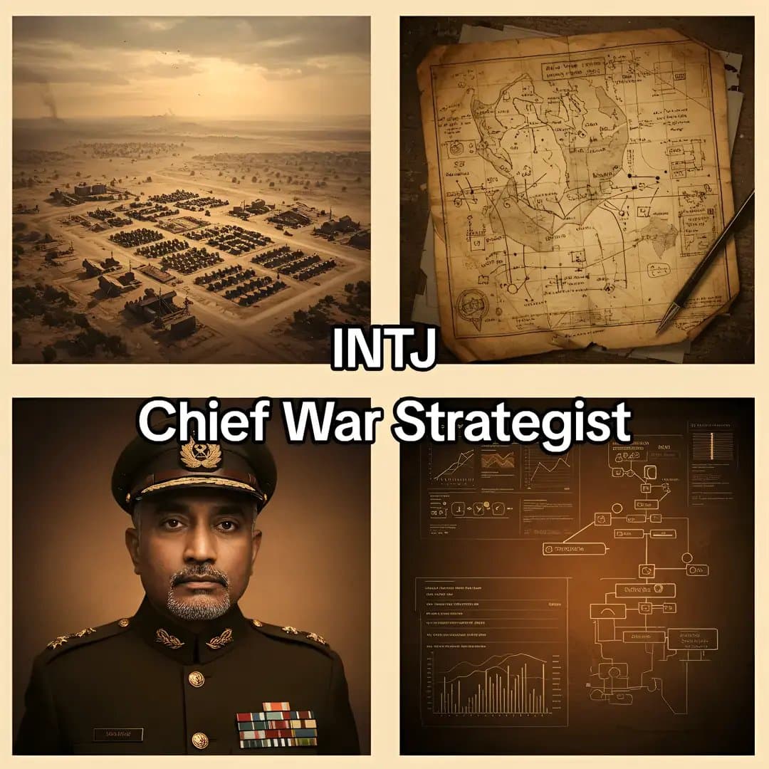 INTJ
Chief War Strategist