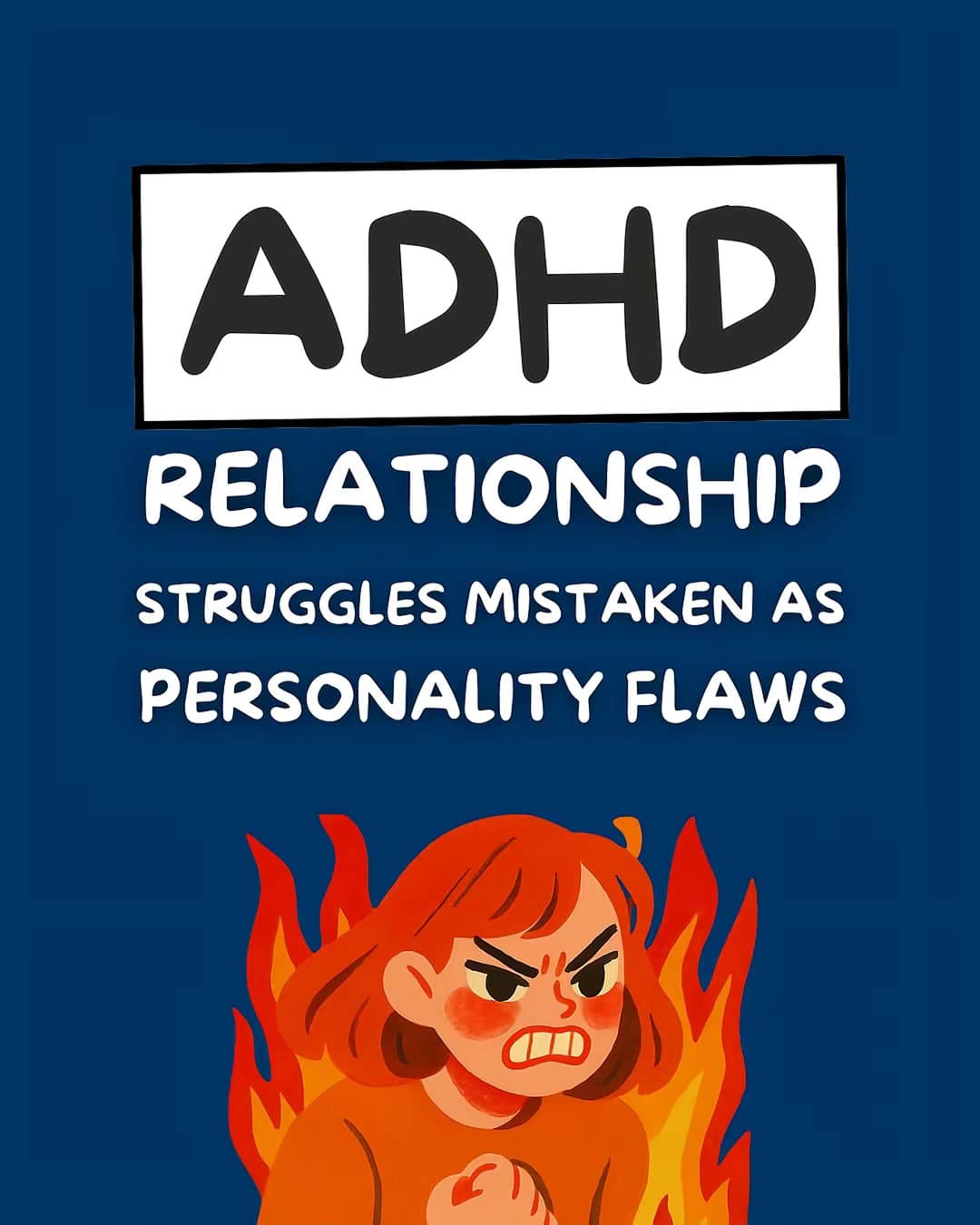 ADHD RELATIONSHIP STRUGGLES MISTAKEN AS PERSONALITY FLAWS