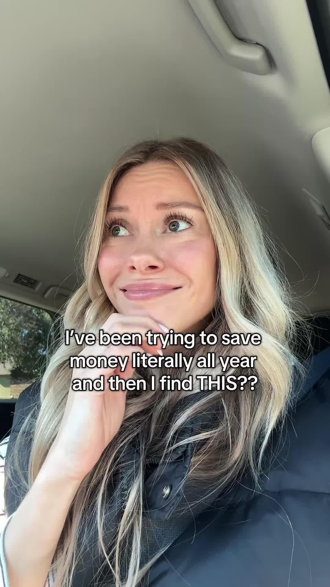 I've been trying to save
money literally all year
and then I find THIS??

a mone…