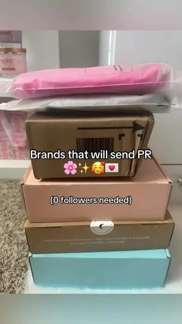 Brands that will send PR 
🌸✨🥰💌
(0 followers needed)

1. Rhode 🌞
hello@rhodes…