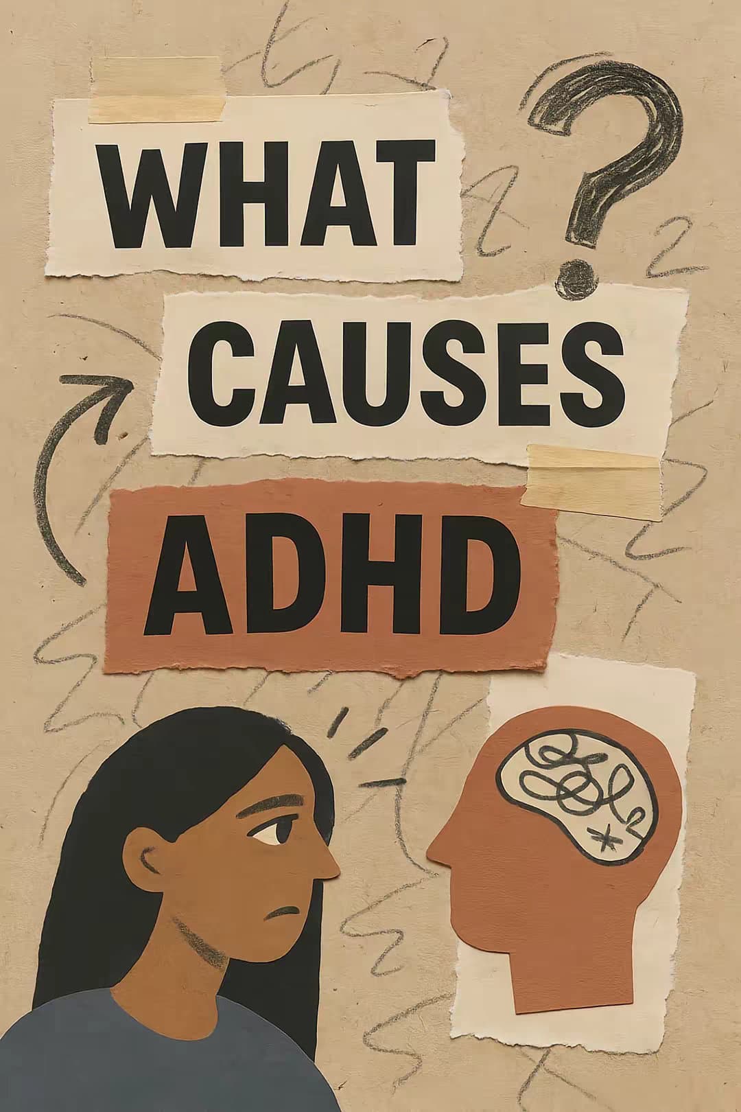WHAT
CAUSES
ADHD

