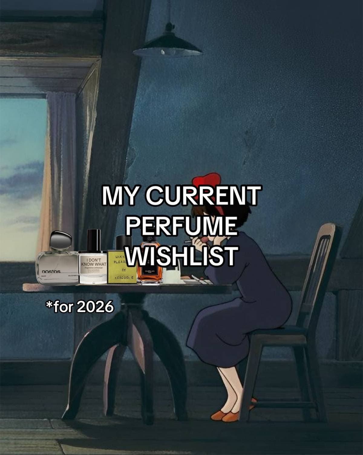 MY CURRENT
PERFUME
WISHLIST

*for 2026