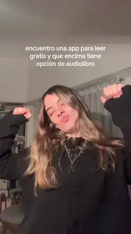 encuentro una app para leer
gratis y que encima tiene
opción de audiolibro

no s…