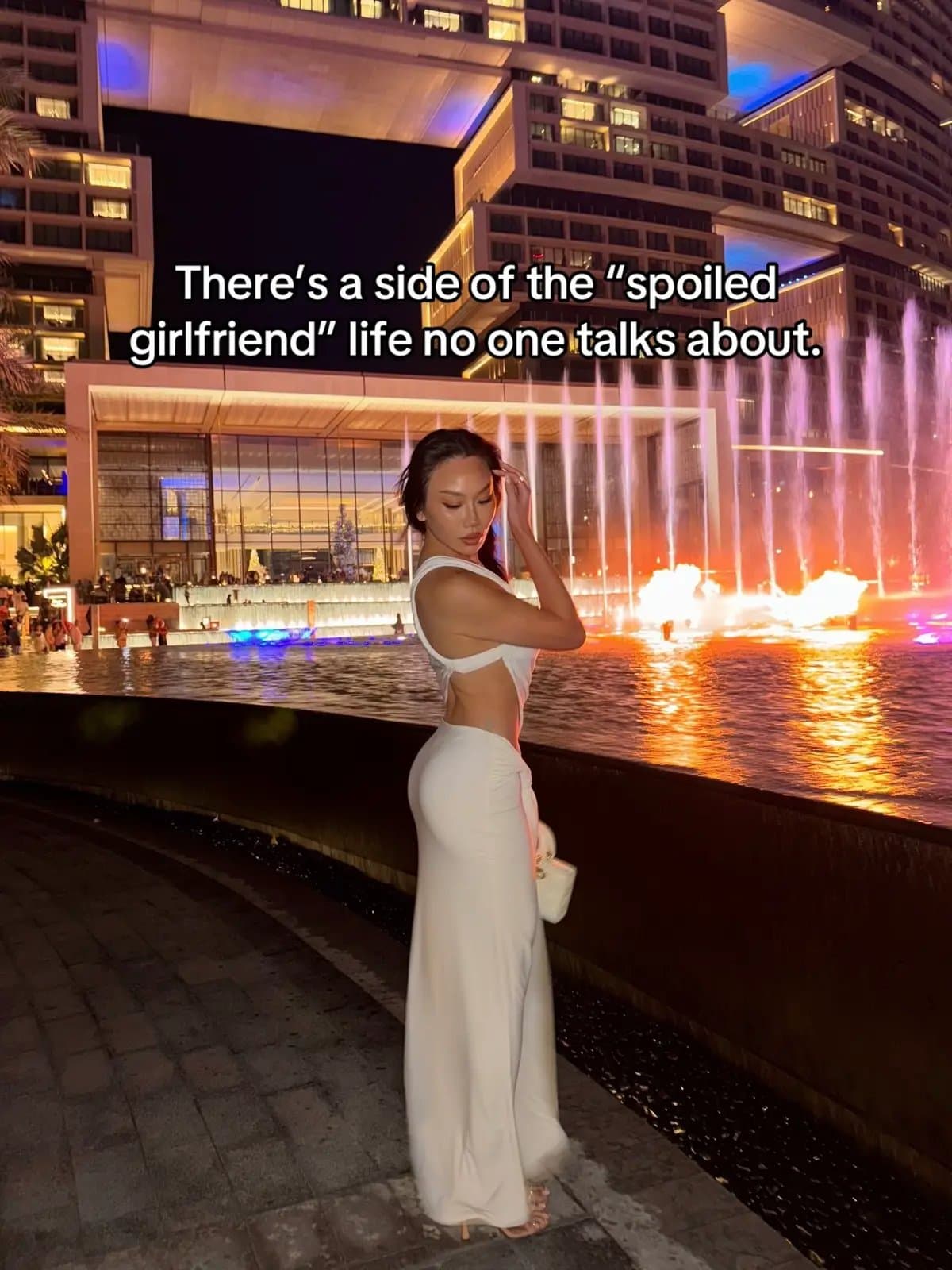 There’s a side of the “spoiled 
girlfriend” life no one talks about.