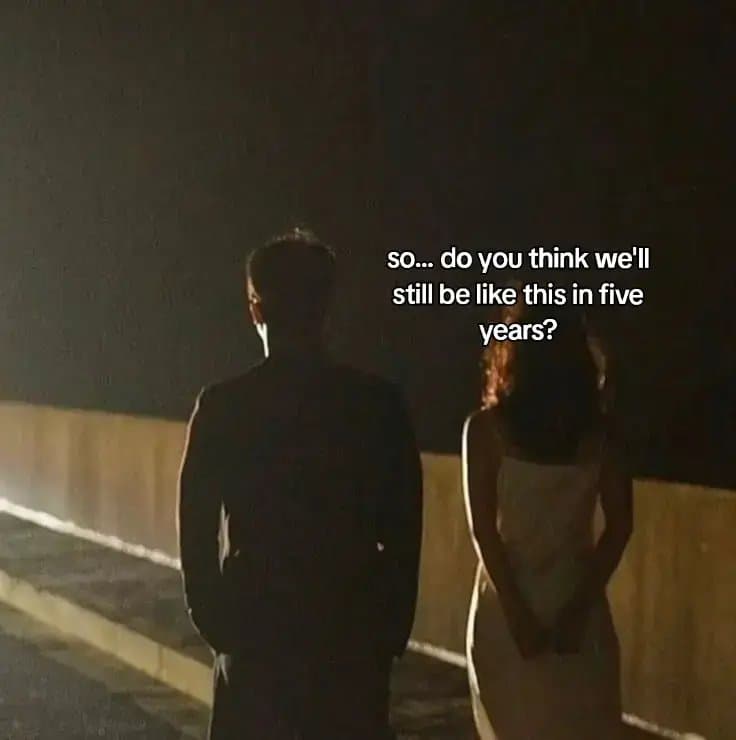 so... do you think we'll
still be like this in five
years?