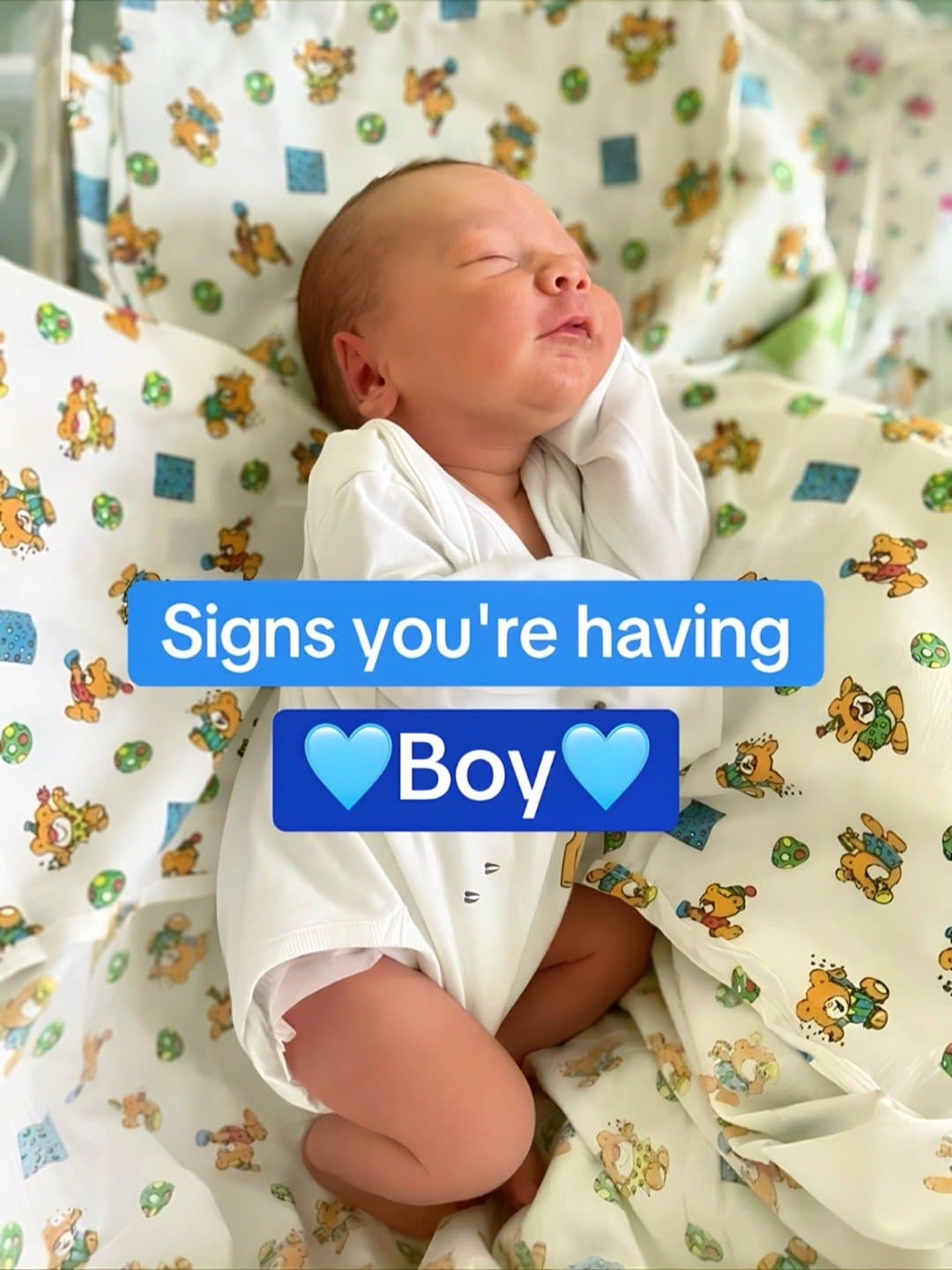 Signs you're having 💙Boy💙