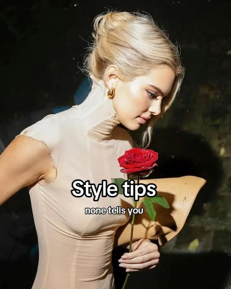 Style tips
none tells you